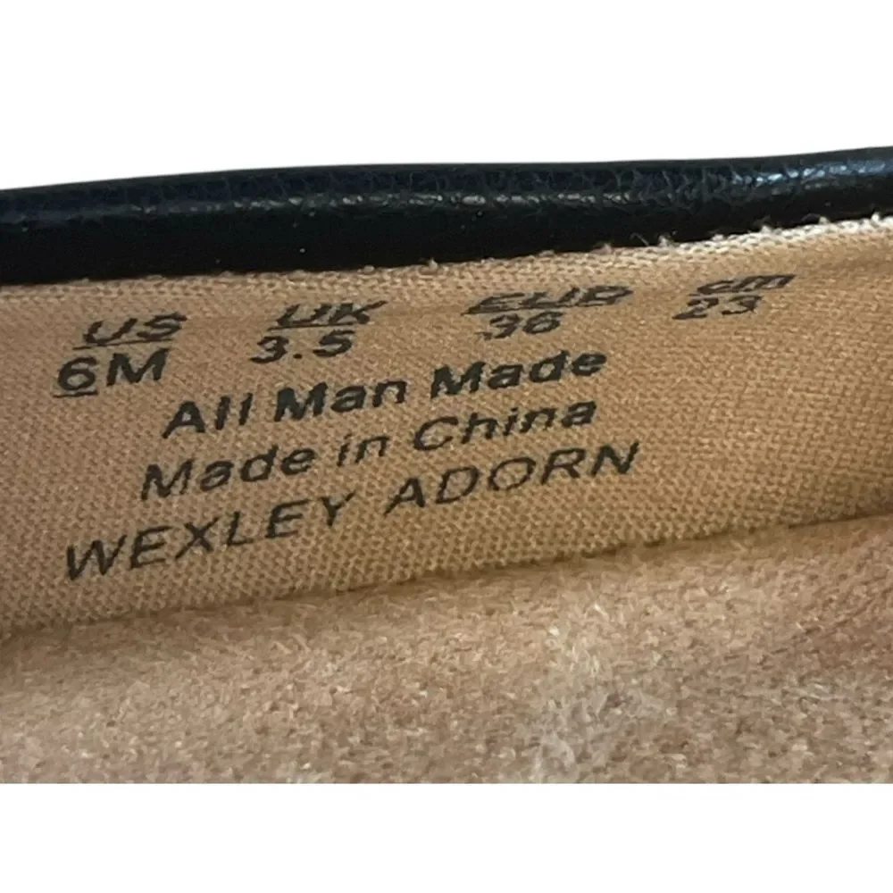 NWOB Dr. Scholl's | Womens Black Gold Accent Wexley Adorn‎ Ballet Flat 6